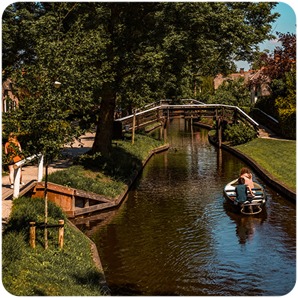 Giethoorn boortje huren