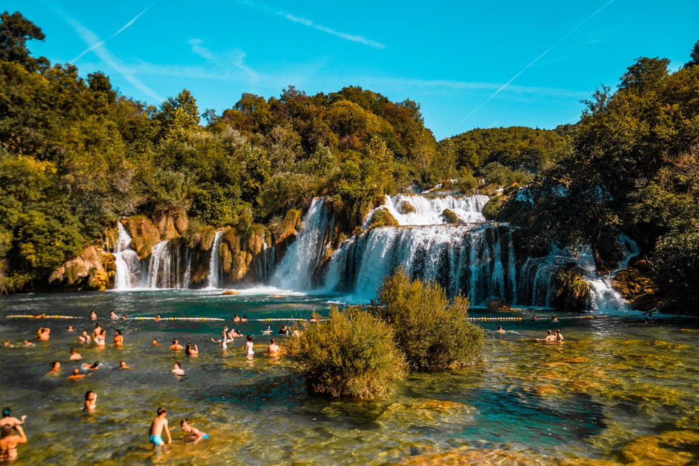 kroatie Krka Nationaal park