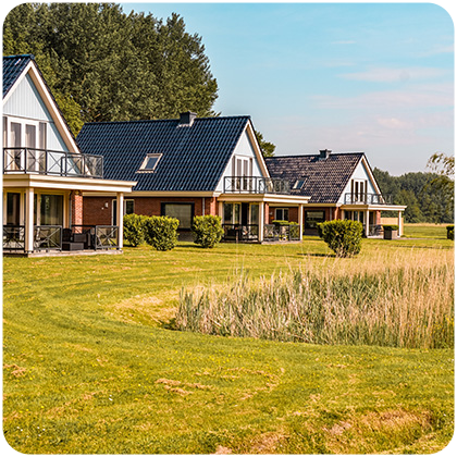 vakantiehuisje villapark lauwerssee friesland uitgelicht rond