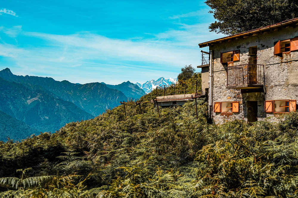 Hiken/wandelen Ortameer Lago Maggiore Alpe Ompio Monte Faie