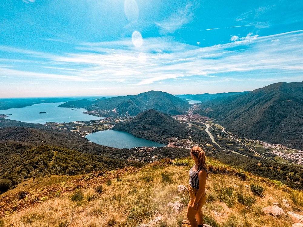 Hiken/wandelen Ortameer Lago Maggiore Alpe Ompio Monte Faie