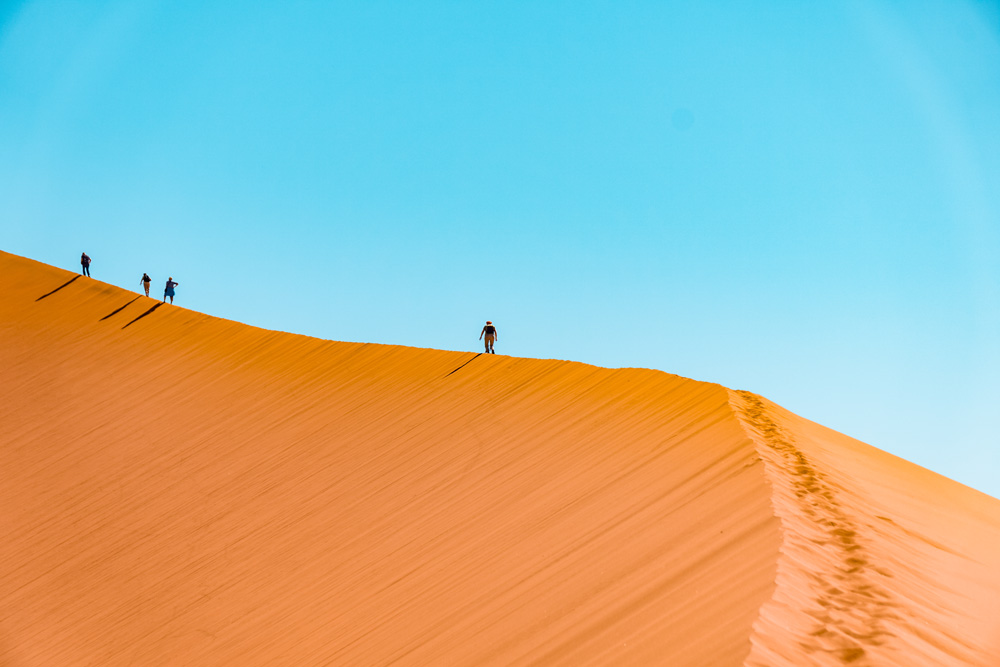 Namibie bezienswaardigheden Sossusvlei 2 - Reisroute: langs de bezienswaardigheden van Namibië