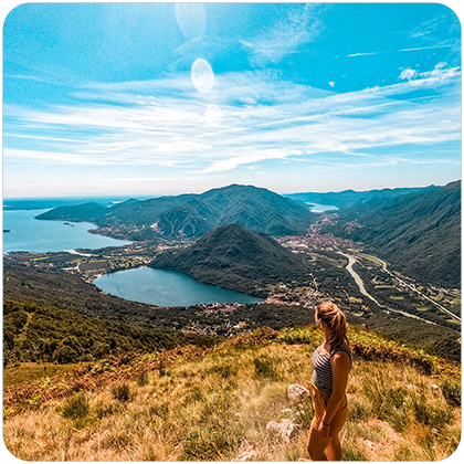 Hiken Ortameer Lago Maggiore bergen