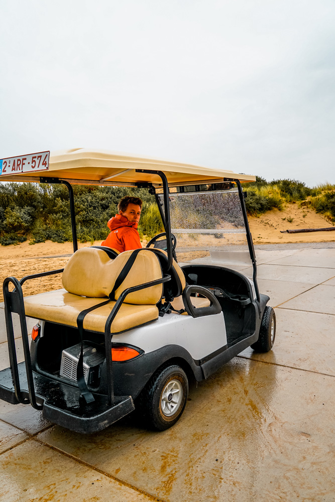 elektrische golfkar huren