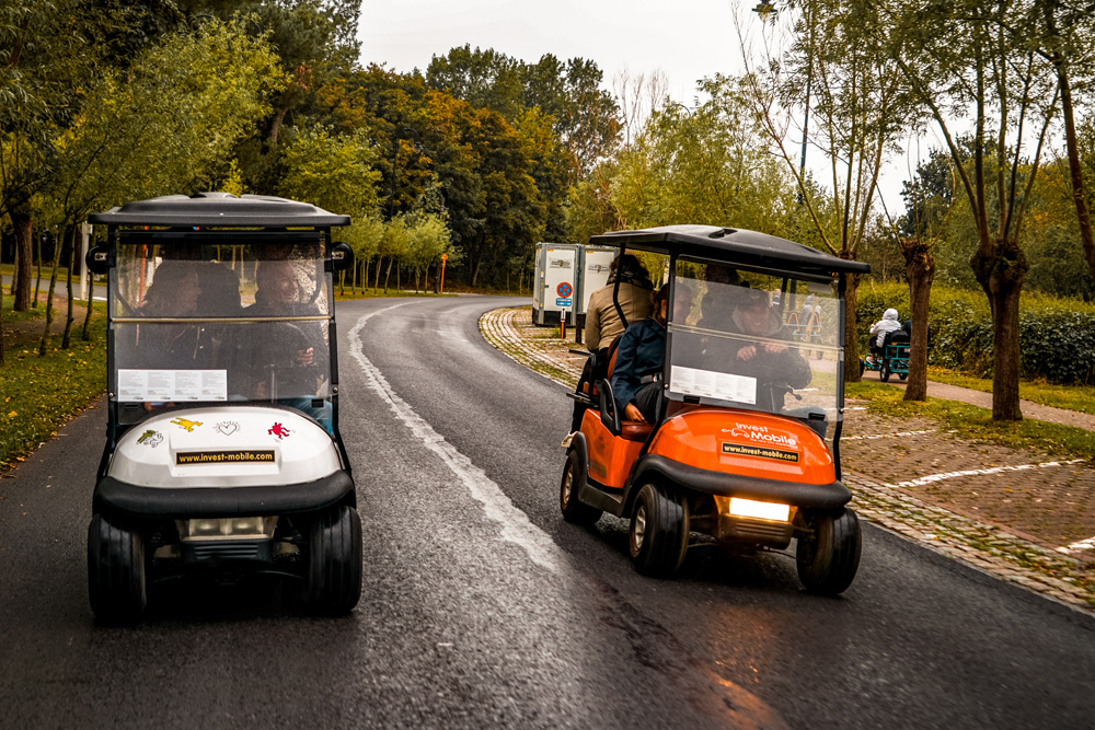 elektrische golfkar huren vriendenweekend