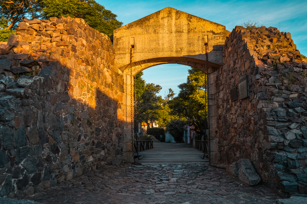 Bezienswaardigheden Colonia del Sacramento Uruguay: Puerta de campo